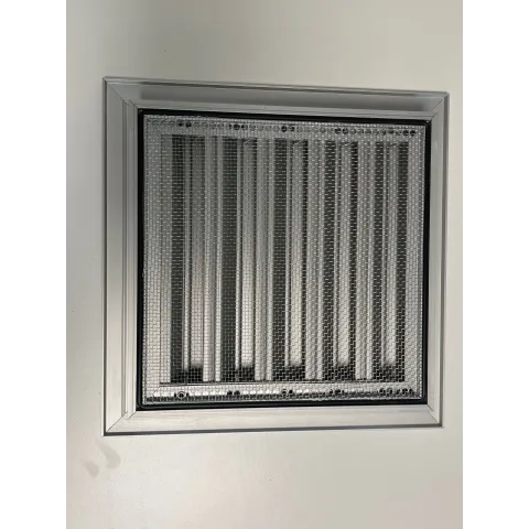 Grille 411 - 195L 195H - Annodisée - Moustiquaire - 48h livraison.