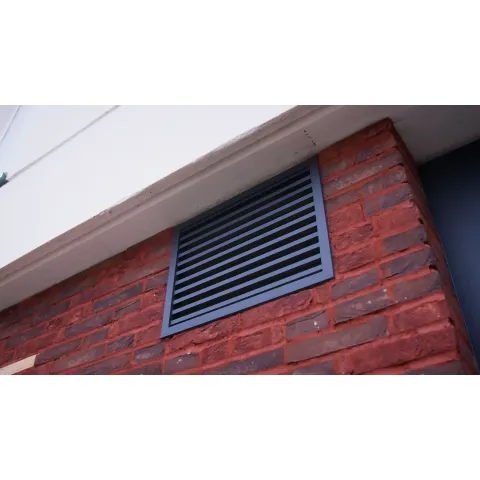 Grille de ventilation aluminium sur mesure