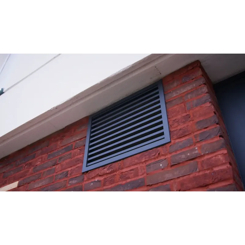 Grille de ventilation aluminium sur mesure