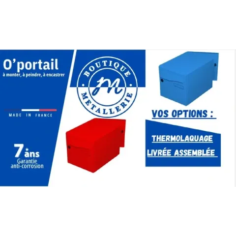 Boîte aux Lettres -  Thermolaquage sur mesure - Livraison express