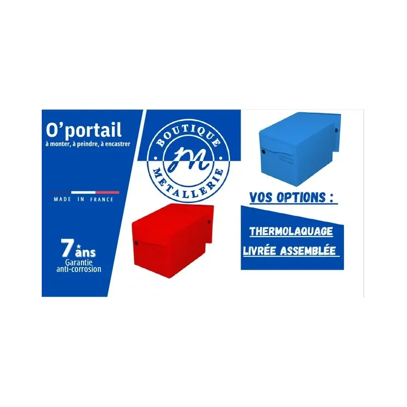 Boîte aux Lettres -  Thermolaquage sur mesure - Livraison express