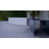 Banc en aluminium personnalisable - Couleur et taille